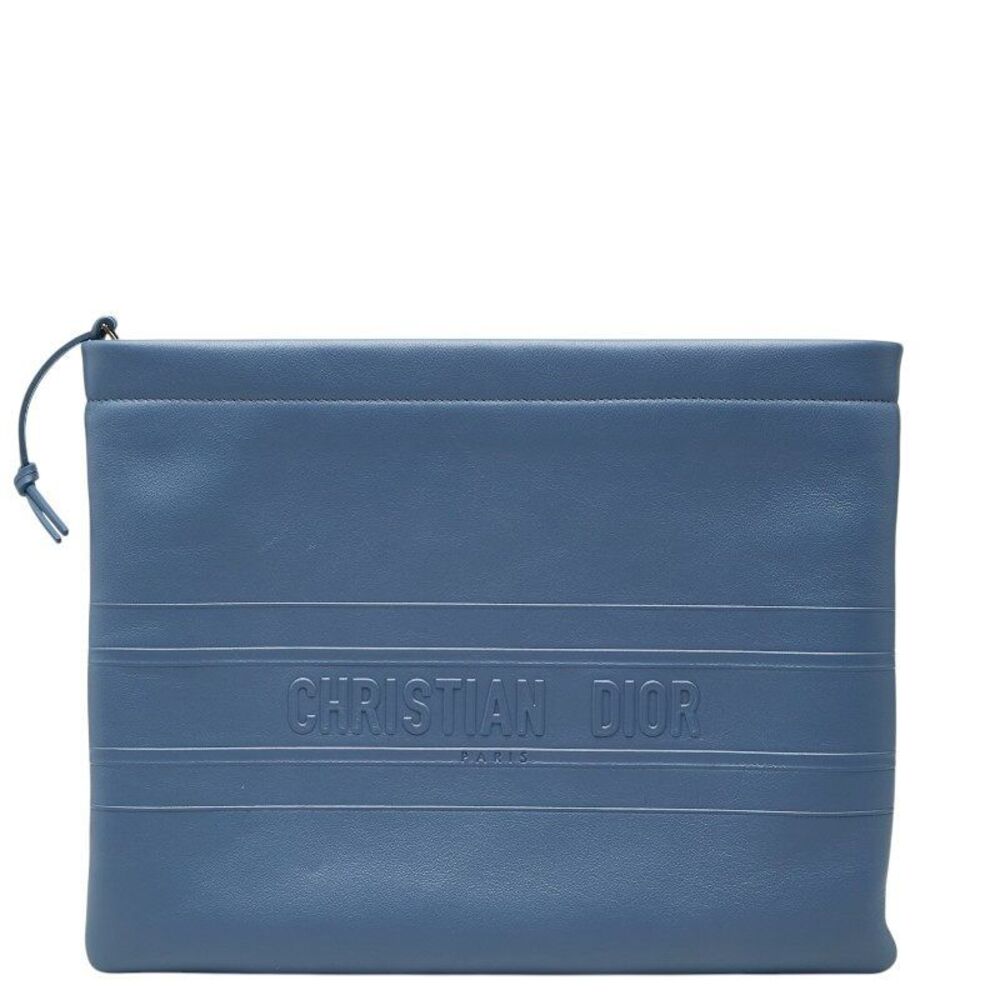 Dior Leather Clutch Bag